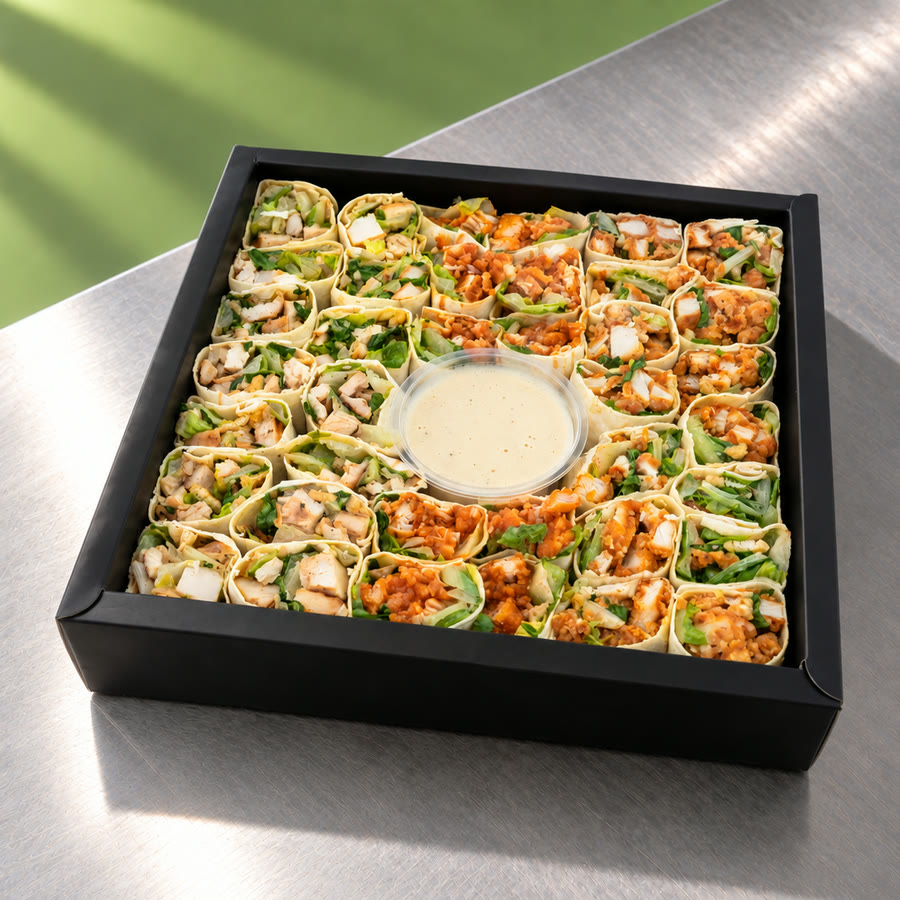 Wrap Bites Sharing Box · 1-hour prep